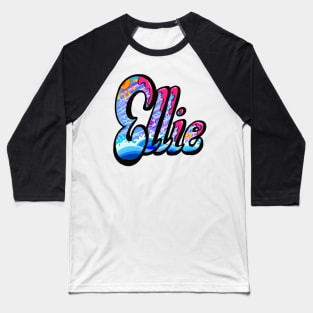 Top 10 Personalised gifts first name Ellie Baseball T-Shirt